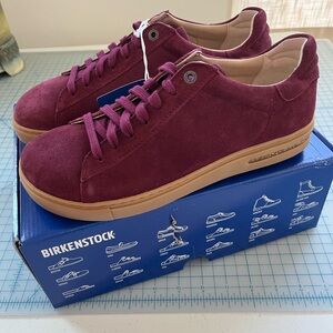 Birkenstock Bend Low Maroon Suede Women’s 10
